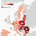 🇪🇺 Union européenne – 🇫🇷 France : Des chiffres bidons !? La France, numéro 1 du pipeau avec notre Mozart de la finance ! L’alimentation et les services s’envolent de 40 à 80 %, pendant que les technocrates de l’UE annoncent une inflation moyenne officielle à 2,5 % ! Une valse de stats truquées pour cacher la vérité, les citoyens paient cher cette manipulation éhontée !
