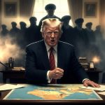 🇺🇸 États-Unis : Révélation choc à l&rsquo;Ovale ! Trump assume avoir déclenché l&rsquo;assaut sur l&rsquo;Iran grâce à son instinct de fer, flairant que les mollahs lunatiques préparaient une attaque perfide malgré les négociations en cours. Il pousse Israël à l&rsquo;action décisive tout en gardant le contrôle, sous les yeux froids du chancelier allemand.