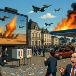 🇫🇷 France : Incroyable éclipse ! La campagne des municipales en France est complètement percutée par l&rsquo;escalade en Iran et les opérations américano-israéliennes : conférences de presse reportées comme celle de Bardella, débats télé déprogrammés et chaînes info en éditions spéciales permanentes. Les enjeux locaux s&rsquo;effacent devant les risques d’embrasement régional et les flambées de prix du carburant. Les électeurs français ignoreront-ils totalement les affaires de leur commune le 15 mars ?