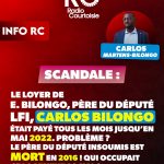 🇫🇷 France : Le député LFI Carlos Martens Bilongo a profité d&rsquo;un logement social sous-loué à sa sœur jusqu&rsquo;en 2022, malgré possession de deux appartements ! Abus de biens sociaux flagrant révélé en 2023 par BFM et Le Figaro, enquête classée sans suite en 2025. Hypocrisie criante de l&rsquo;extrême gauche qui se pose en défenseur des démunis. Et si cela masquait d&rsquo;autres magouilles insoumises ?