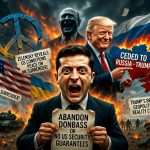 🇺🇸 États-Unis – 🇺🇦 Ukraine : Zelensky révèle que les États-Unis conditionnent les garanties de sécurité à l&rsquo;abandon du Donbass par l&rsquo;Ukraine dans un accord de paix potentiel ! Cette exigence de l&rsquo;administration Trump expose les réalités géopolitiques brutales face à la Russie, au cœur des négociations sur la guerre en cours.