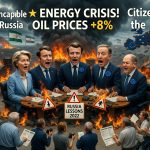 🇪🇺 Union européenne : L&rsquo;Union européenne plongée dans une nouvelle crise énergétique par le conflit au Moyen-Orient ! Les prix du pétrole ont bondi de 8 %, révélant l&rsquo;incapacité des dirigeants à anticiper les chocs malgré les leçons passées avec la Russie. Les citoyens paient le prix fort !