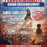 🇫🇷 France : La France appelle au grand rassemblement stop à la pédocriminalité le 4 avril 2026 à Paris place de la République ! Les citoyens exigent que la lutte soit déclarée grande cause nationale pour protéger nos enfants !
