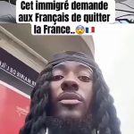 🇫🇷 France : Un immigré d’origine africaine, dans une vidéo virale, somme les Français opposés à l’immigration de quitter la France vers l’Afrique ou le Canada pour « vivre en paix ». Ce renversement des rôles enterre le consensus républicain d’intégration et met en lumière l’asymétrie d’un modèle migratoire qui protège l’arrivant au détriment du natif.
