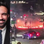 🇺🇸 États-Unis : Des voyous bloquent une intersection à New York en brandissant le drapeau palestinien pendant une prise de contrôle massive de véhicules. Le maire Mamdani a élevé cette culture en voulant affaiblir la NYPD, accuse-t-on. Même l’élu Phil Wong est furieux : la ville se saborde elle-même !