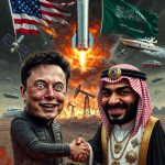 🇺🇸 États-Unis – 🇸🇦 Arabie saoudite : SpaceX a tenu des discussions avec le fonds d&rsquo;investissement public saoudien pour un possible investissement de 5 milliards de dollars dans son IPO, selon des sources Reuters du 2 avril 2026 ! Ce mouvement économique souligne les alliances stratégiques dans un contexte de rivalité géopolitique et technologique mondiale.