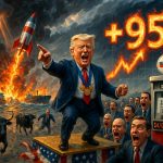 🇺🇸 États-Unis : Le Dow Jones s&rsquo;envole de plus de 950 points ce 31 mars après que Trump propose de terminer la guerre en Iran sans rouvrir le détroit d&rsquo;Ormuz ! Il intime aux autres pays d&rsquo;aller au détroit et de simplement le PRENDRE, relançant les marchés malgré l&rsquo;essence à 4 dollars le gallon aux États-Unis !