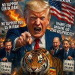 🇺🇸 États-Unis – 🏴‍☠️ OTAN : Trump dénonce l&rsquo;OTAN comme un tigre de papier refusant de soutenir les opérations US en Iran malgré l&rsquo;aide américaine en Ukraine ! Il envisage sérieusement de quitter l&rsquo;alliance, exposant la manipulation et le manque total de réciprocité des alliés européens.
