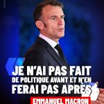 🇫🇷 France : Emmanuel Macron assure « Je n’ai pas fait de politique avant et n’en ferai pas après ». C’est juste dommage que les Français se soient retrouvés au milieu de dix ans de présidence marquée par la réforme des retraites et une dette publique en hausse constante.