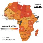 🇯🇵 Japon : Les Japonais diffusent massivement la carte des QI moyens en Afrique, continent à 60,16 de moyenne avec de nombreux pays sous 70. Tokyo maintient une immigration ultra-sélective et refuse les flux incontrôlés.