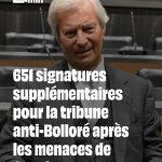 🇫🇷 France : ÉNORME 🚨 Canal+ refuse de financer les signataires de la tribune anti-Bolloré, 651 professionnels du cinéma se joignent à l’appel.