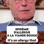 🇺🇸 États-Unis : URGENT ‼️ Le Pr Christian Perronne alerte : une épidémie d’allergie alpha-gal due à la tique étoilée rend allergiques à vie à la viande rouge des centaines de milliers d’Américains, avec des tests positifs en hausse de 100 fois depuis 2013. Pile au moment où Bill Gates accélère ses projets de viande synthétique.