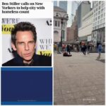 🇺🇸 États-Unis : Ben Stiller appelait les New-Yorkais à agir contre le sans-abrisme. Il passe devant un homme effondré sur le trottoir sans un regard. L’hypocrisie hollywoodienne s’affiche au grand jour quand les mots ne coûtent rien.