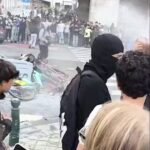 🇧🇪 Belgique – 🇪🇺 Union européenne : À Bruxelles, capitale de l’UE, une petite manif syndicale de profs contre les réformes éducatives dégénère en pillages et incendies par des jeunes migrants. Sans les vidéos X, les médias officiels auraient parlé de « colère enseignante ».